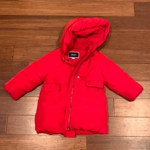 Jacadi 3T red jacket